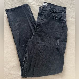 Abercrombie The 90’s Straight Ultra High Rise Curve Love Jean